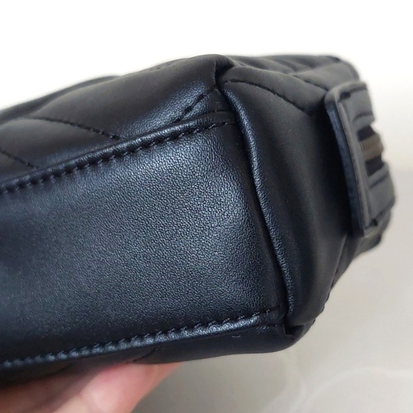 Gucci gg Mormont black leather quilted bag - Picture 8 of 13